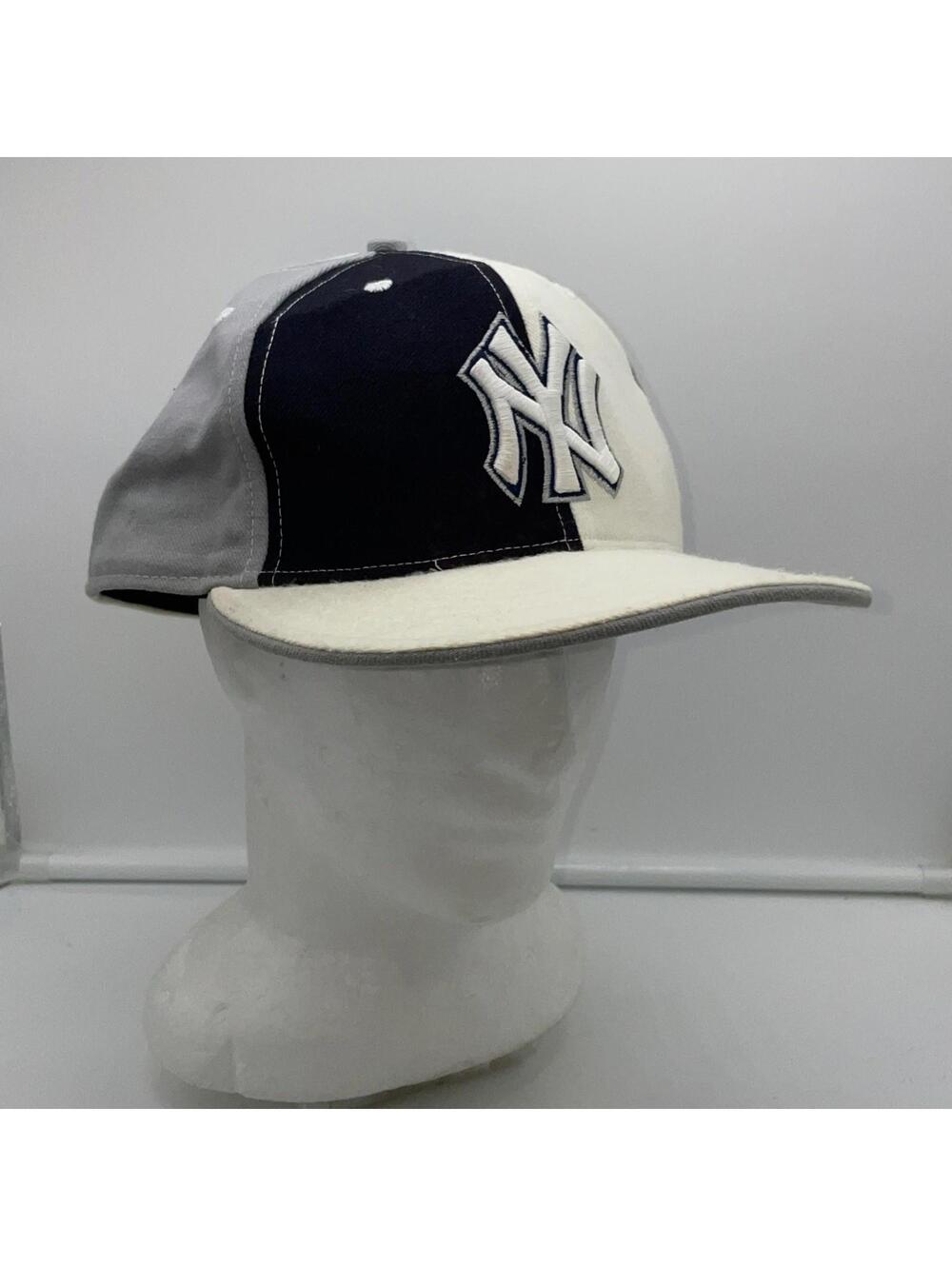 Vintage New York Yankees Hat Cap Fitted Mens 7 5/8 MLB Baseball New Era 90s